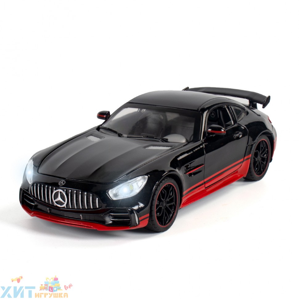 Модель Mercedes-Benz GT 1:24 (металл, свет, звук) в ассортименте CZ121  купить по оптовой цене | Хит Игрушка.